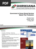 Download Shirikiana Shared Services Master Plan 2011 by ICT AUTHORITY SN55080422 doc pdf