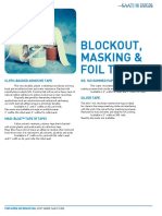 Blockout, Masking & Foil Tapes: Division
