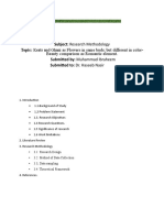 Subject: Research Methodology Topic: Submitted By: Muhammad Ibraheem Submitted To: Dr. Haseeb Nasir