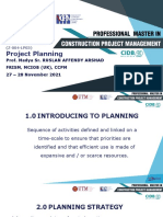 27-28 Nov Nota Project Planning