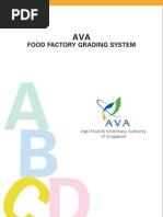 AVA Food Factory Grading System