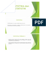 Statistika Dan Statistik