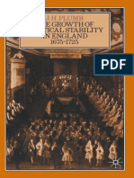 J. H. Plumb (Auth.) - The Growth of Political Stability in England 1675-1725 (1967, Palgrave Macmillan UK)