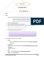 If-clause type 1 guide