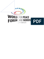 Logo Foro Mundial por la Paz y la No-Violencia