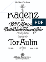 Aulin (Mozart K. 216)