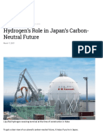 Hydrogen's Role in Japan's Carbon-Neutral Future - SPONSOR CONTENT FROM THE GOVERNMENT OF JAPAN