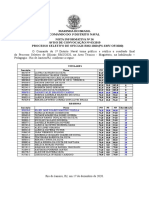 Processo Seletivo Marinha Pedagogia Rio 2020