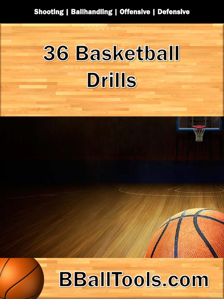 36 Basketball Drills PDF Ball Games Sports Rules And Regulations
