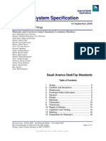 Materials System Specification