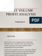 Cost Volume Profit Analysis - 2021 (1)