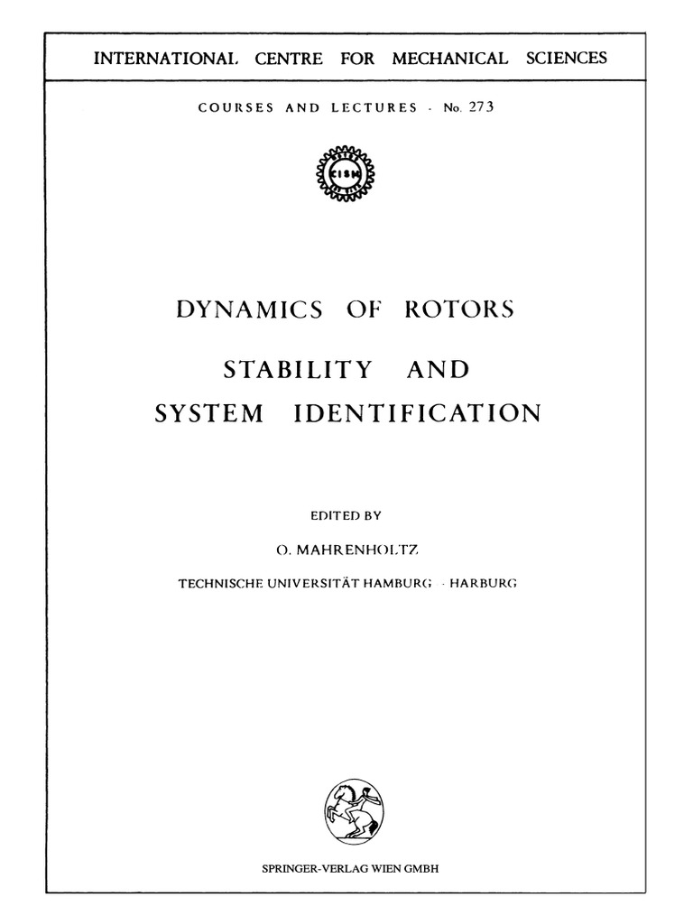 Dynamic of Rotors Tabla de Contenido | PDF | Turbine | Physical Quantities