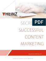 2018 - Secrets To Successful Content Marketing