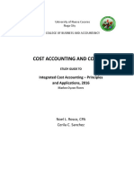 CBA - Approved Module - Cost Accounting and Control v2021