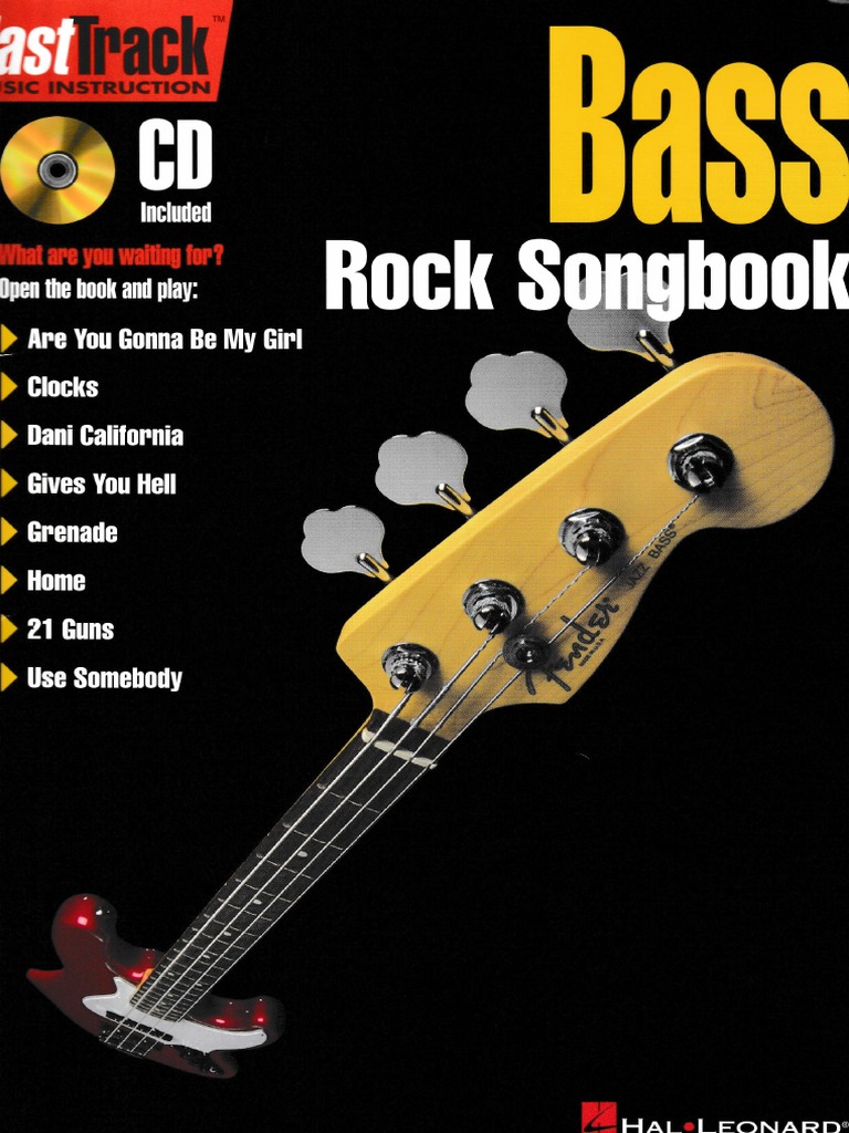 FAST TRACK BASS I Rock Songbook | PDF | Musicians