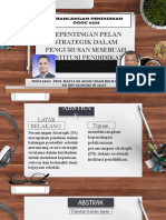 Perancangan Strategik