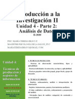 10.PPT UNAB - Metodologia de La Investigacion II - U4 - PARTE 2.2 ANALISIS DE DATOS