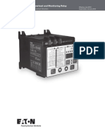 Motor Insight Overload and Monitoring Relay - User Manual - EATON