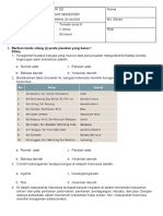 Soal Pas Kelas 5 Tema 8