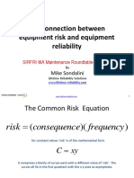 Equipment - Risk and Reliability