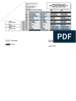 Jadwal Pas Gasal