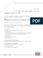 INV06 Direct Amplification of FTA and Swab Samples Using The Investigator Argus X-12 QS Kit