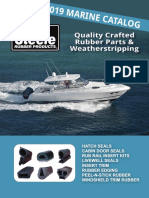 2019 Marine Ca Talog: Quality Crafted Rubber Parts & Weatherstripping