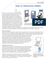 Intro To Kiosks