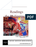 Template - Ge 2 - Readings in Philippine History Module 2