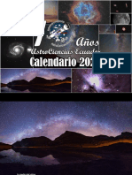 Calendario 2022 - AstroCiencias Ecuador