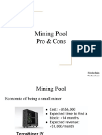Mining Pool: Pro & Cons