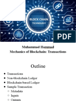 Muhammad Hammad Mechanics of Blockchain: Transactions