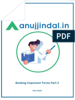 Banking Important Terms - Anuj Jindal