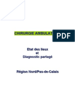 Chirurgie ambulatoire en Nord - Pas-de-Calais : Etat des Lieux et Diagnostic partagé