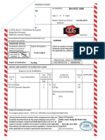 Shipper'S Declaration For Dangerous Goods 264-4215 5260: Warning Transport Details