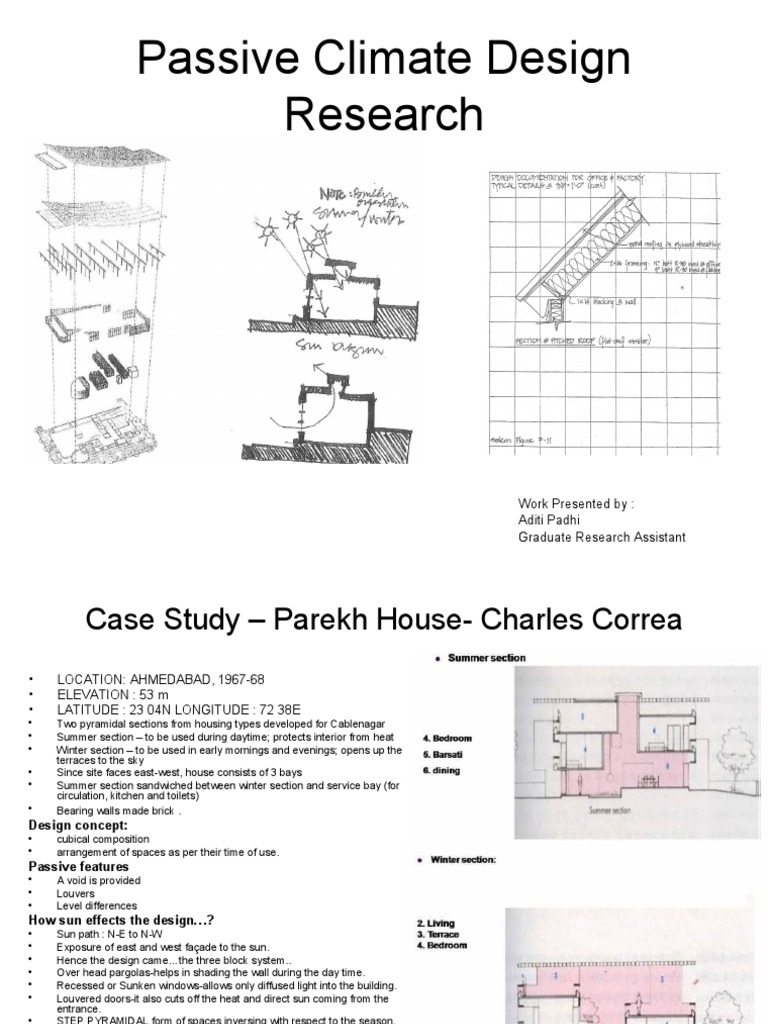 Passive Climate Design Case Studies | PDF | Economic Sectors ...
