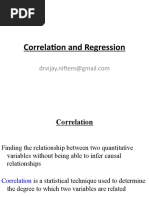 Correlation and Regression