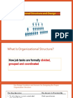 Organization Structure and Design