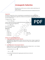 Electromagnetic Induction PDF