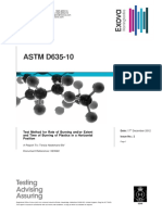 DNV Fire Certificate According To ASTM D635-10 PDF 1