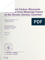 Smoke and Carbon Monoxide Formation