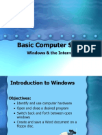Basic Computer Skills: Windows & the Internet