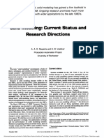 Solid Modeling: Current Status and Research Directions in the 1980s
