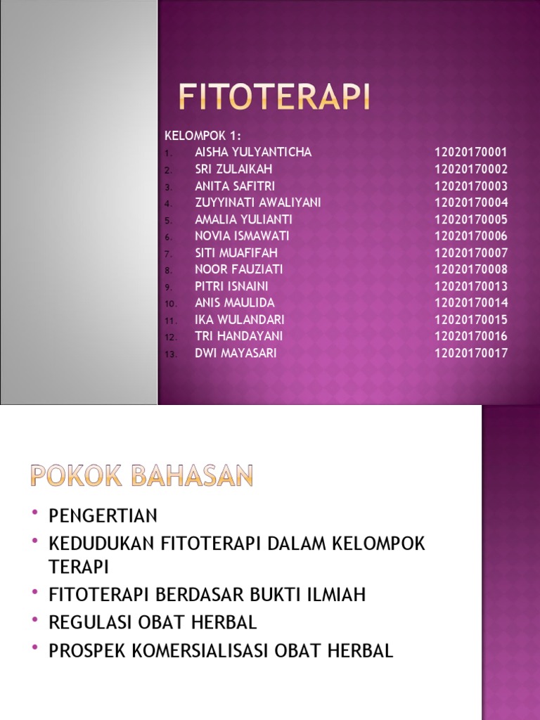 FITOTERAPI | PDF