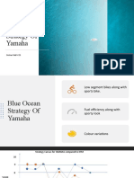 Blue Ocean Statergy of Yamha