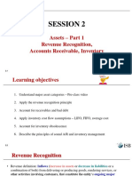 Session 2 Revenue Recognition AR Inventory