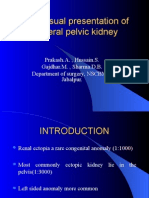 An unusual presentation of bilateral pelvic kidney