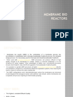 Membrane Bio Reactors Explained