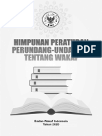 Kumpulan Buku Undang Undang Wakaf 2020