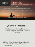 Circle Problem-Solving Questions | PDF | Circle | Angle